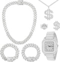 Diamond Watch Necklace