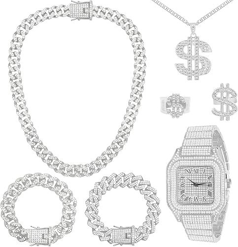 Diamond Watch Necklace